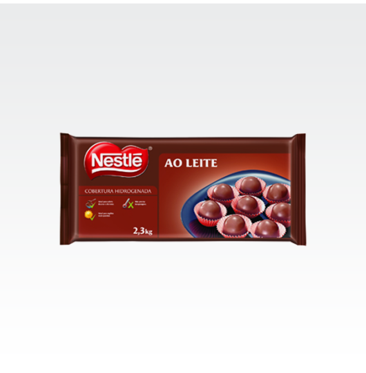 Cobertura Hidrogenada ao Leite 2,3kg
